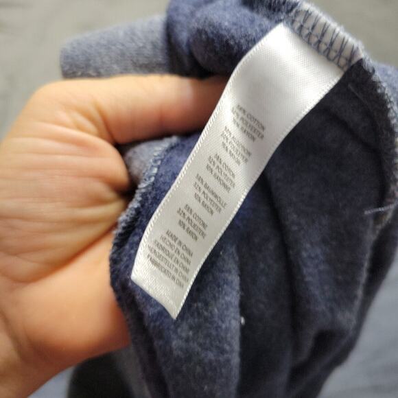 Alternative Womens Large Sweatpants Blue Elastic Waist Stretch Pull On Pockets - Picture 9 of 12